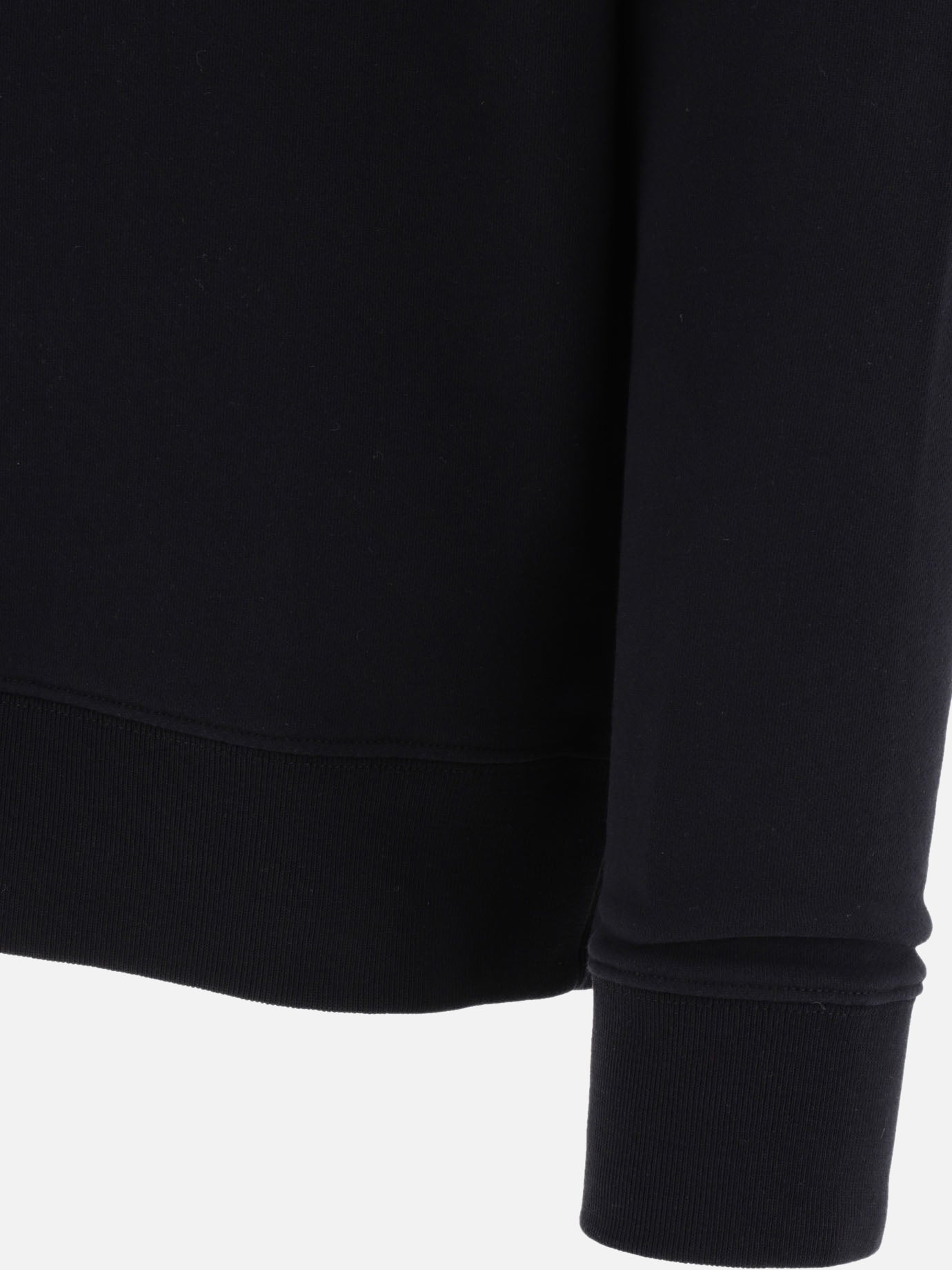 Felpe girocollo 100% cotone  Nero - Maison Kitsuné Uomo | PDP | VIETTI Online Store | Zoom-Modal_4
