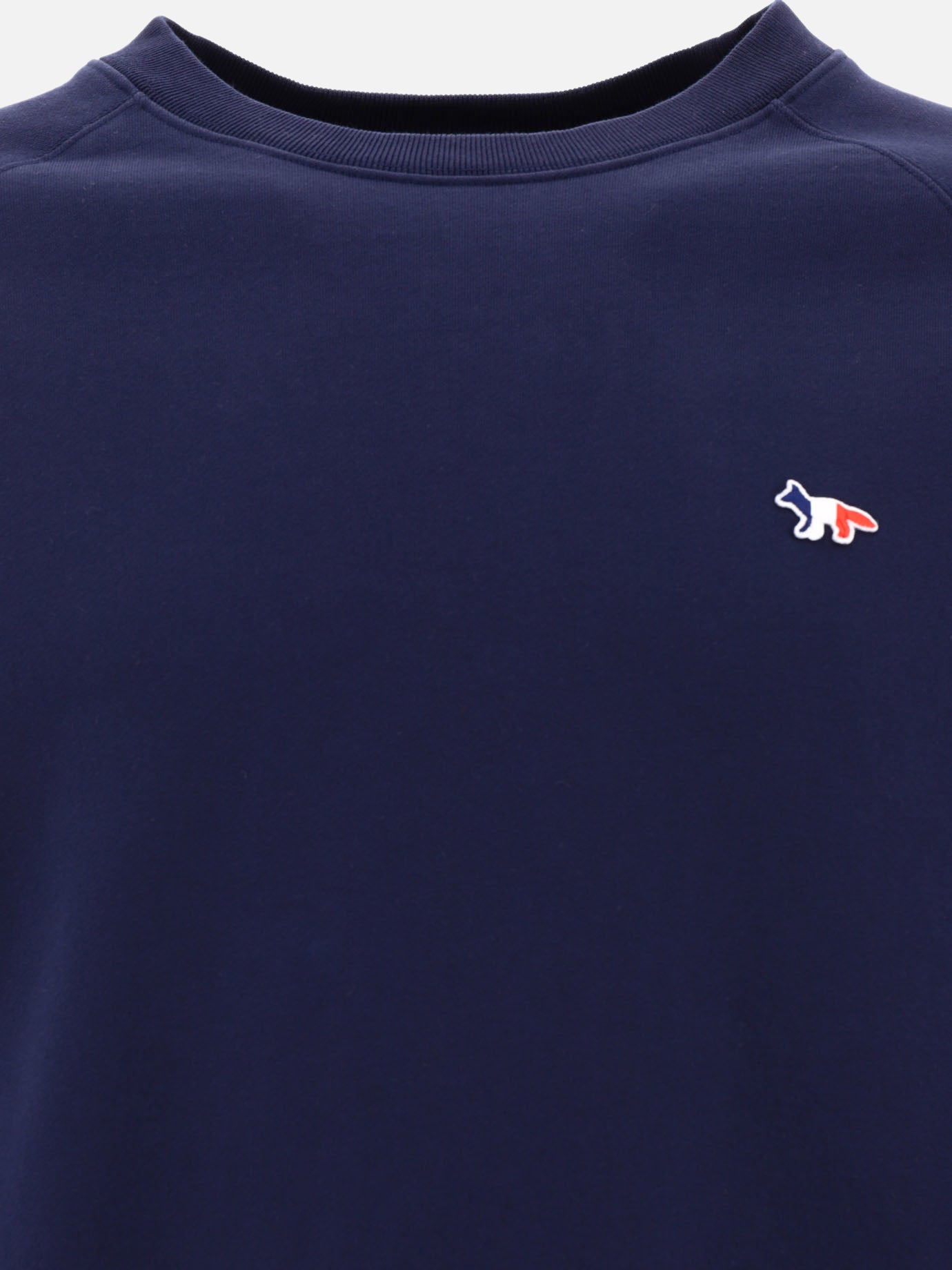 Felpe girocollo 100% cotone  Blu - Maison Kitsuné Uomo | PDP | VIETTI Online Store | Zoom-Modal_3
