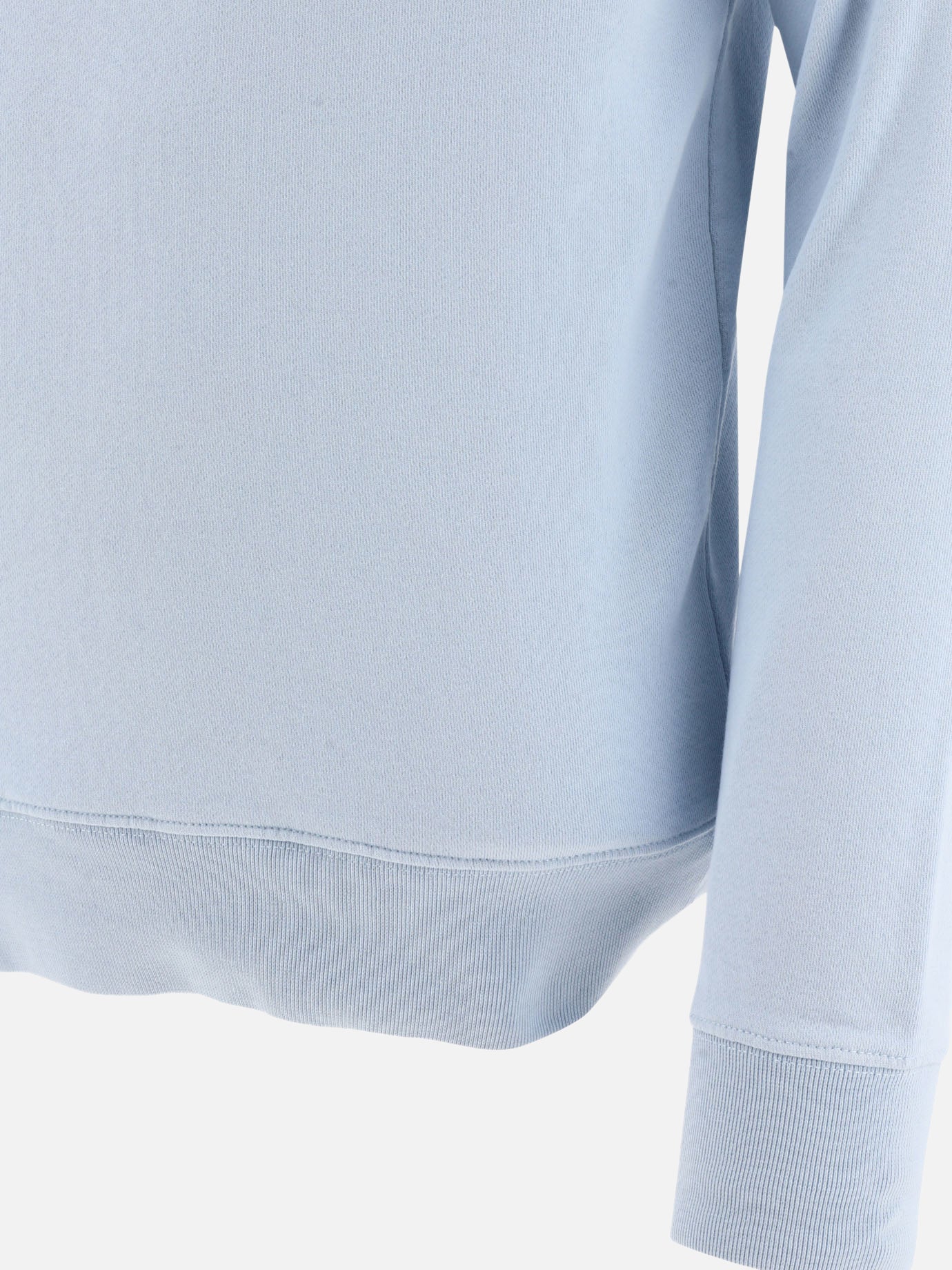 Crewnecks 100% cotton  Light blue - Maison Kitsuné Men | PDP | VIETTI Online Store | Zoom-Modal_4
