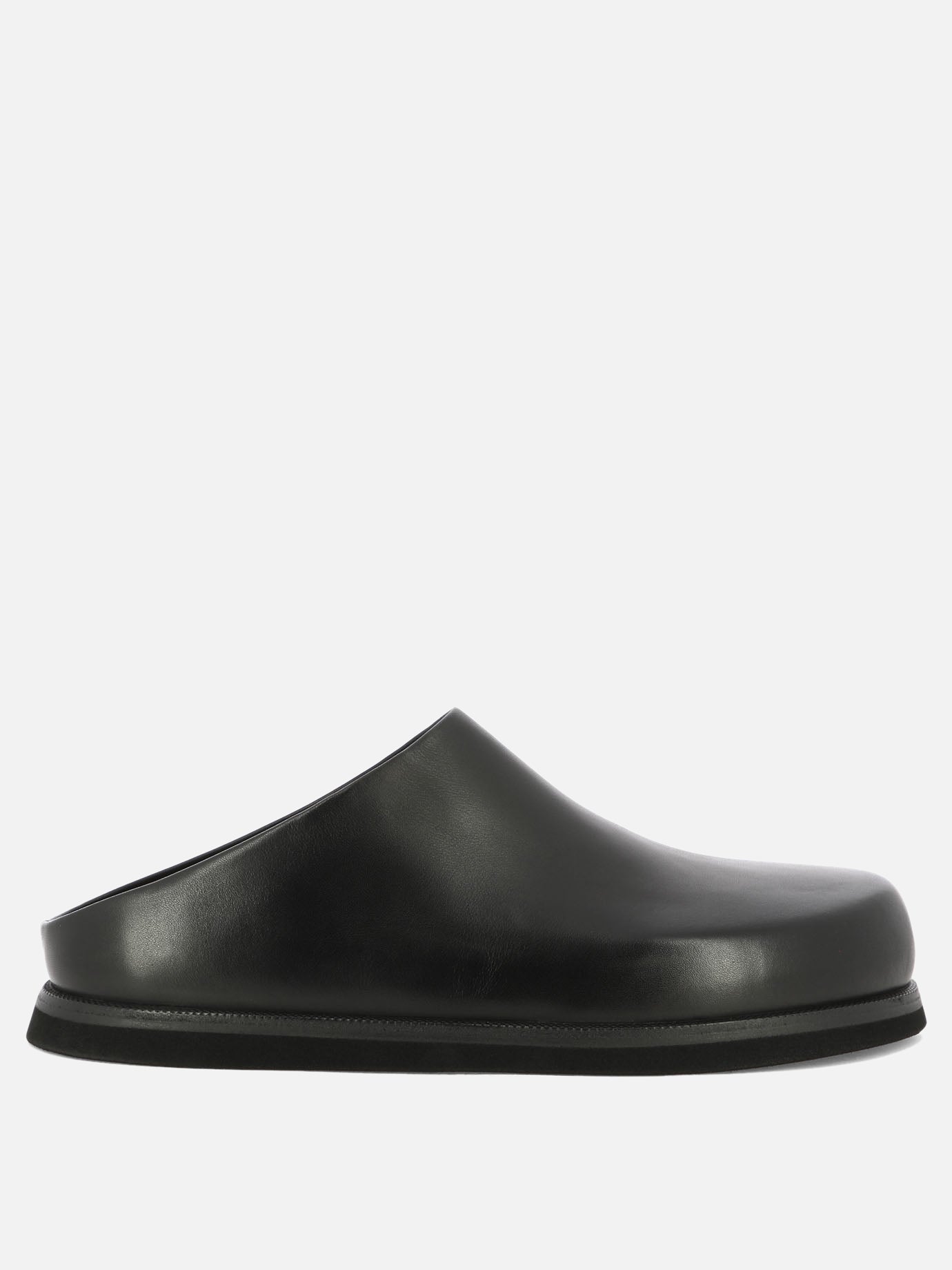 Slipper 100% pelle di vitello - 100% gomma  Nero - Marsèll Uomo | PDP | VIETTI Online Store | thumbnail
