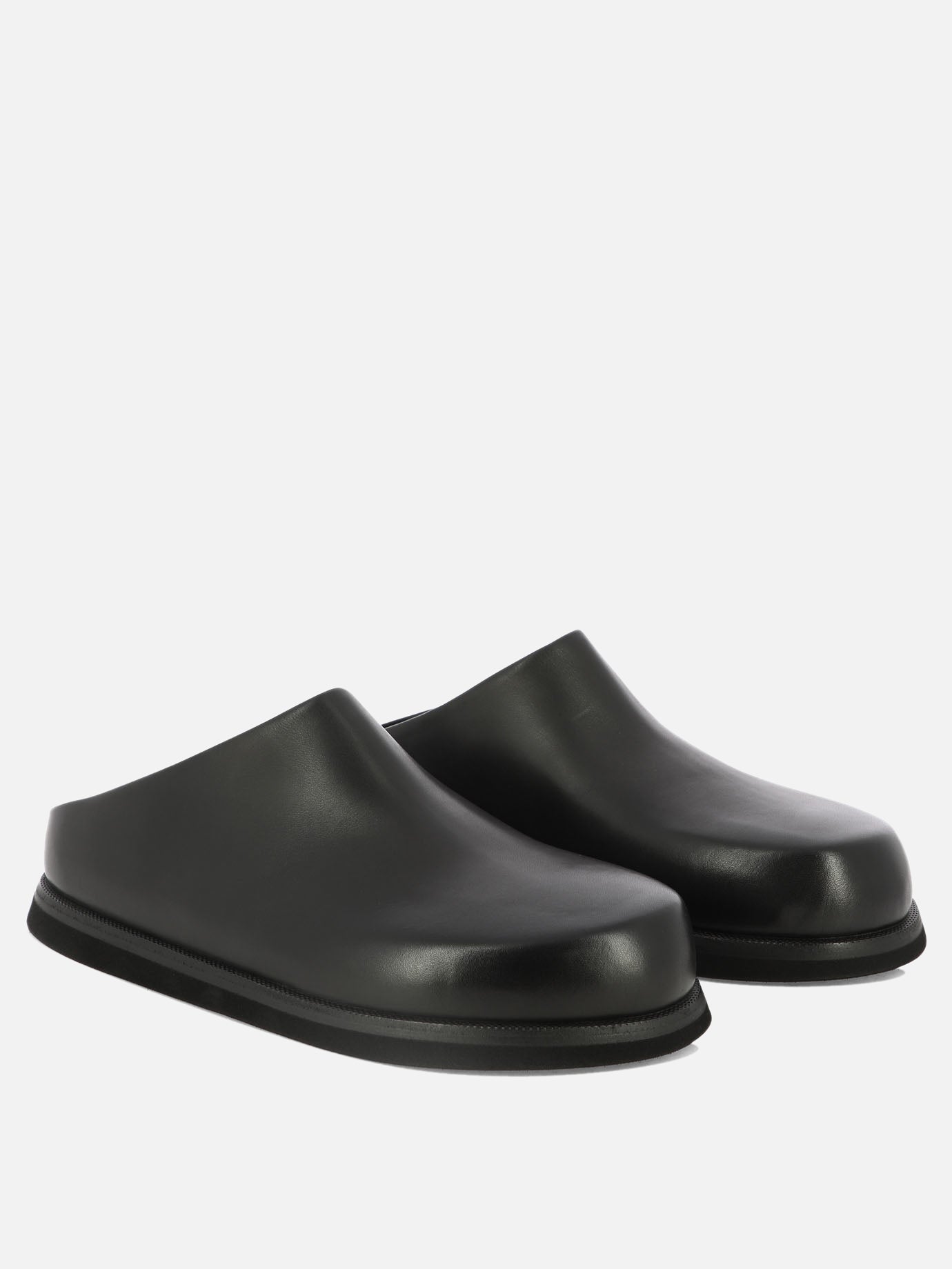 Slipper 100% pelle di vitello - 100% gomma  Nero - Marsèll Uomo | PDP | VIETTI Online Store | Zoom-Modal_2
