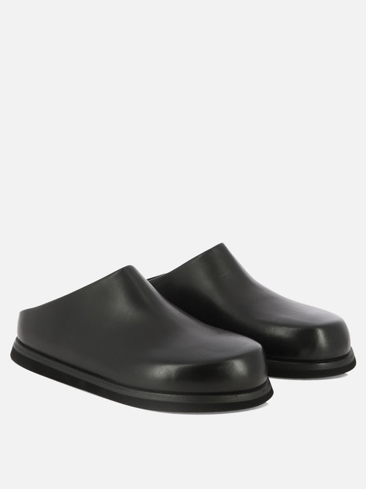 Slipper 100% pelle di vitello - 100% gomma  Nero - Marsèll Uomo | PLP | VIETTI Online Store | 2
