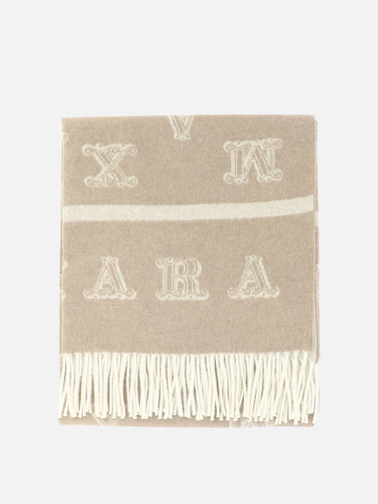 Fringed scarves 100% cashemere  Beige - Max Mara Women | PLP | VIETTI Online Store 
