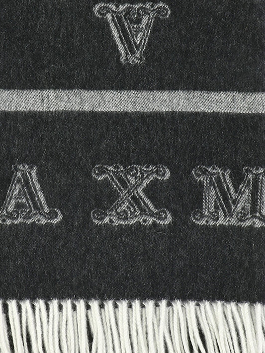 Sciarpe con frange 100% cashmere  Grigio - Max Mara Donna | PLP | VIETTI Online Store | 2
