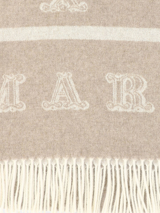 Fringed scarves 100% cashmere  Brown - Max Mara Women | PLP | VIETTI Online Store | 2
