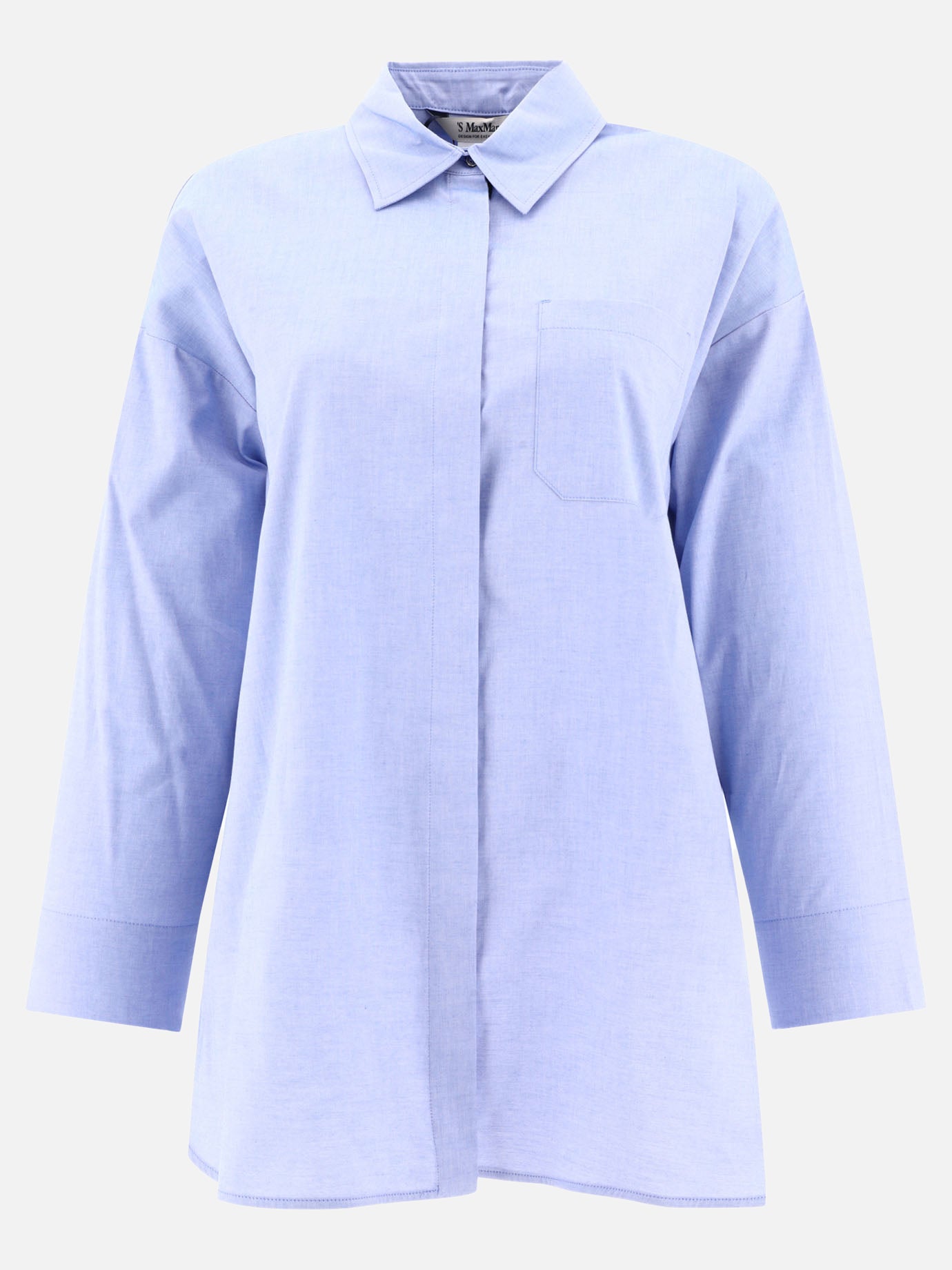 Camicie casual 100% cotone  Azzurro - Max Mara S Donna | PDP | VIETTI Online Store | Zoom-Modal
