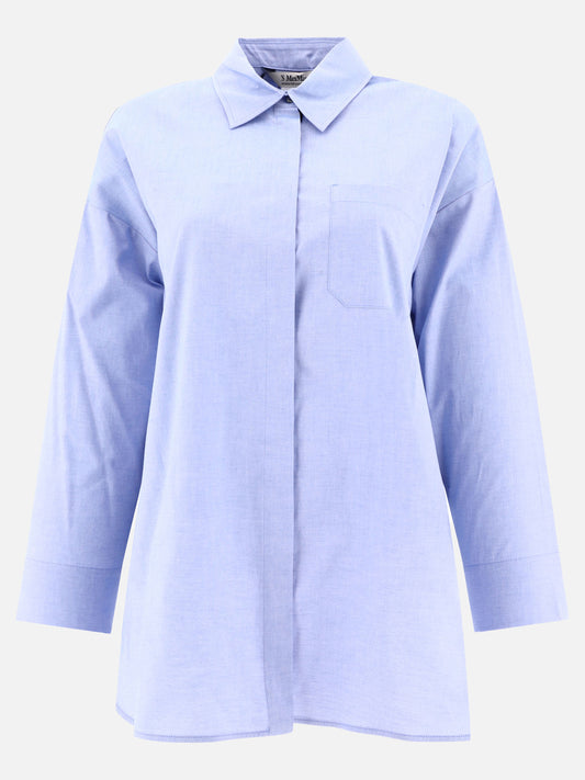 Camicie casual 100% cotone  Azzurro - Max Mara S Donna | PLP | VIETTI Online Store 
