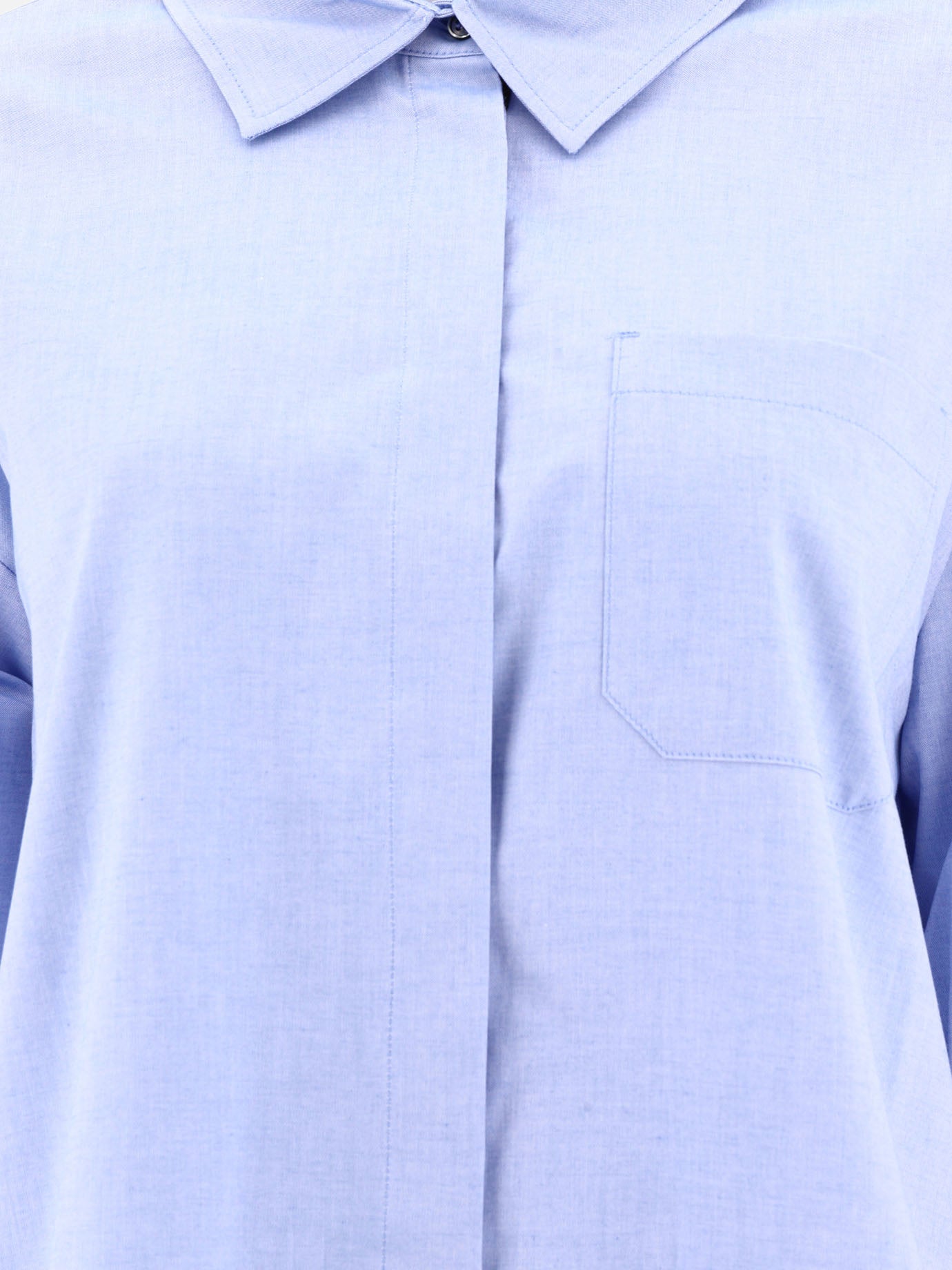 Camicie casual 100% cotone  Azzurro - Max Mara S Donna | PDP | VIETTI Online Store | Zoom-Modal_3
