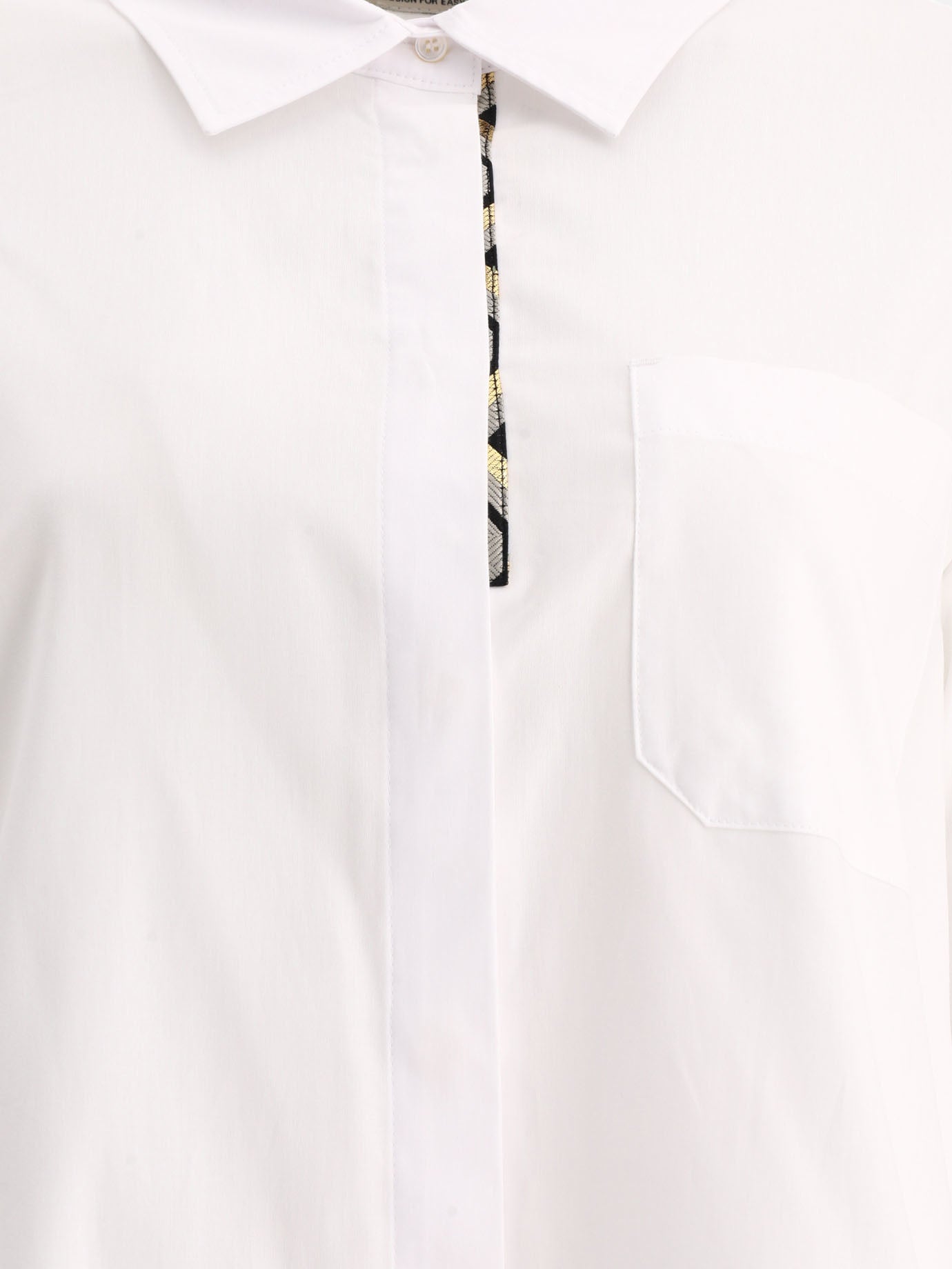 Camicie casual 100% cotone  Bianco - Max Mara S Donna | PDP | VIETTI Online Store | thumbnail_3