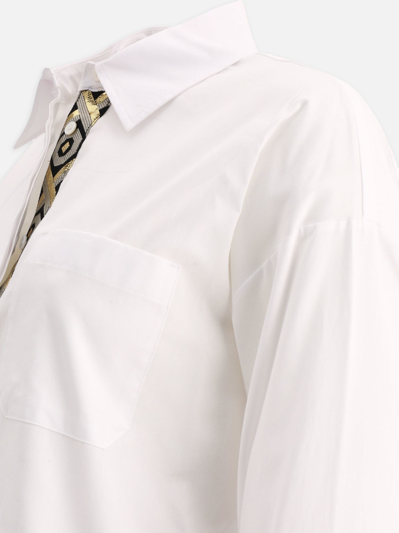 Camicie casual 100% cotone  Bianco - Max Mara S Donna | PDP | VIETTI Online Store | Zoom-Modal_4
