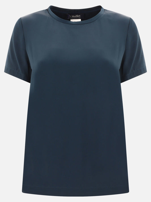 T-shirt girocollo 2391660139600  Blu - Max Mara S Donna | PLP | VIETTI Online Store 
