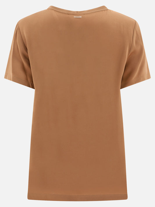T-shirt girocollo 2391660139600  Marrone - Max Mara S Donna | PLP | VIETTI Online Store | 2
