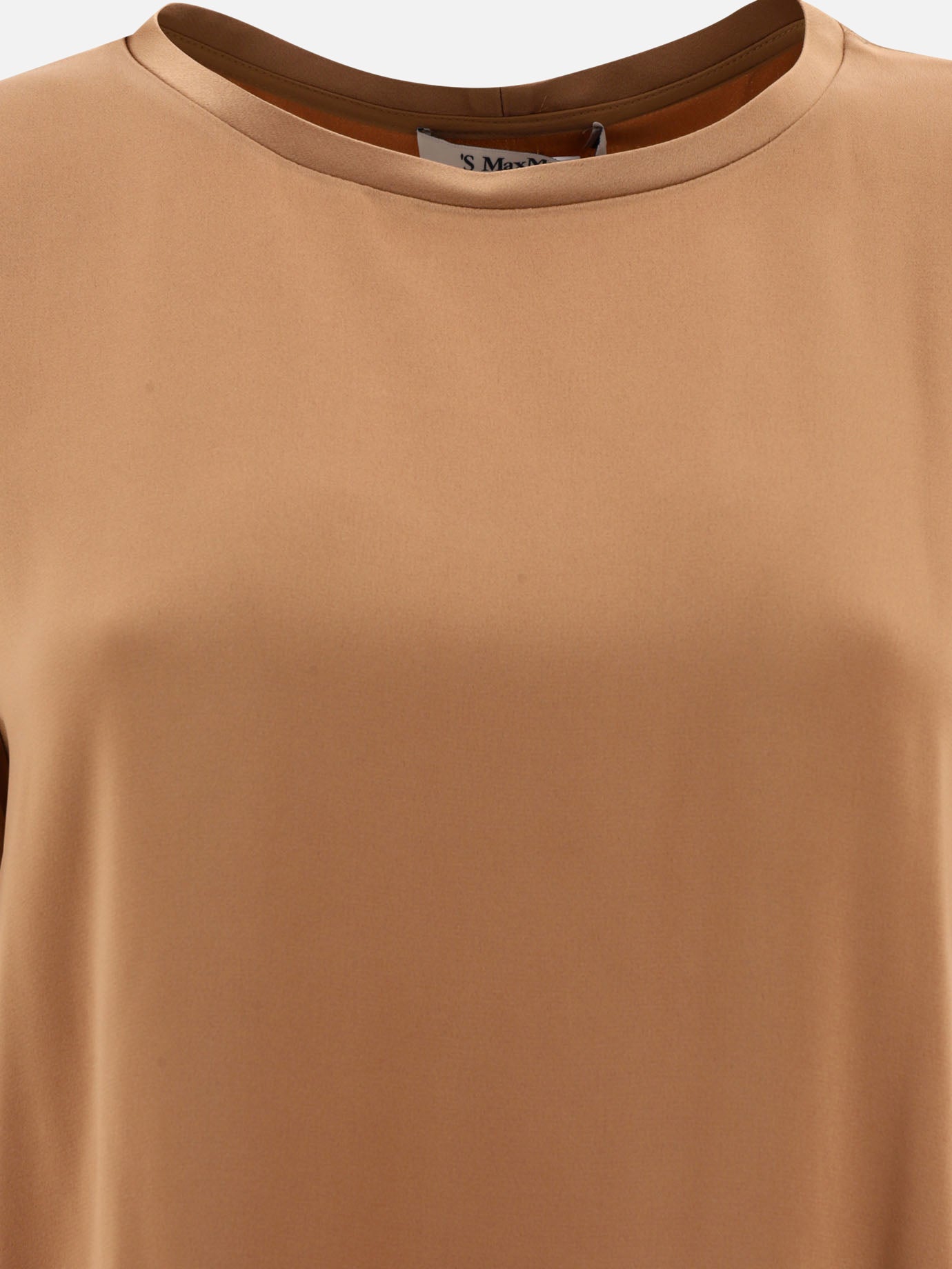 T-shirt girocollo 2391660139600  Marrone - Max Mara S Donna | PDP | VIETTI Online Store | Zoom-Modal_3
