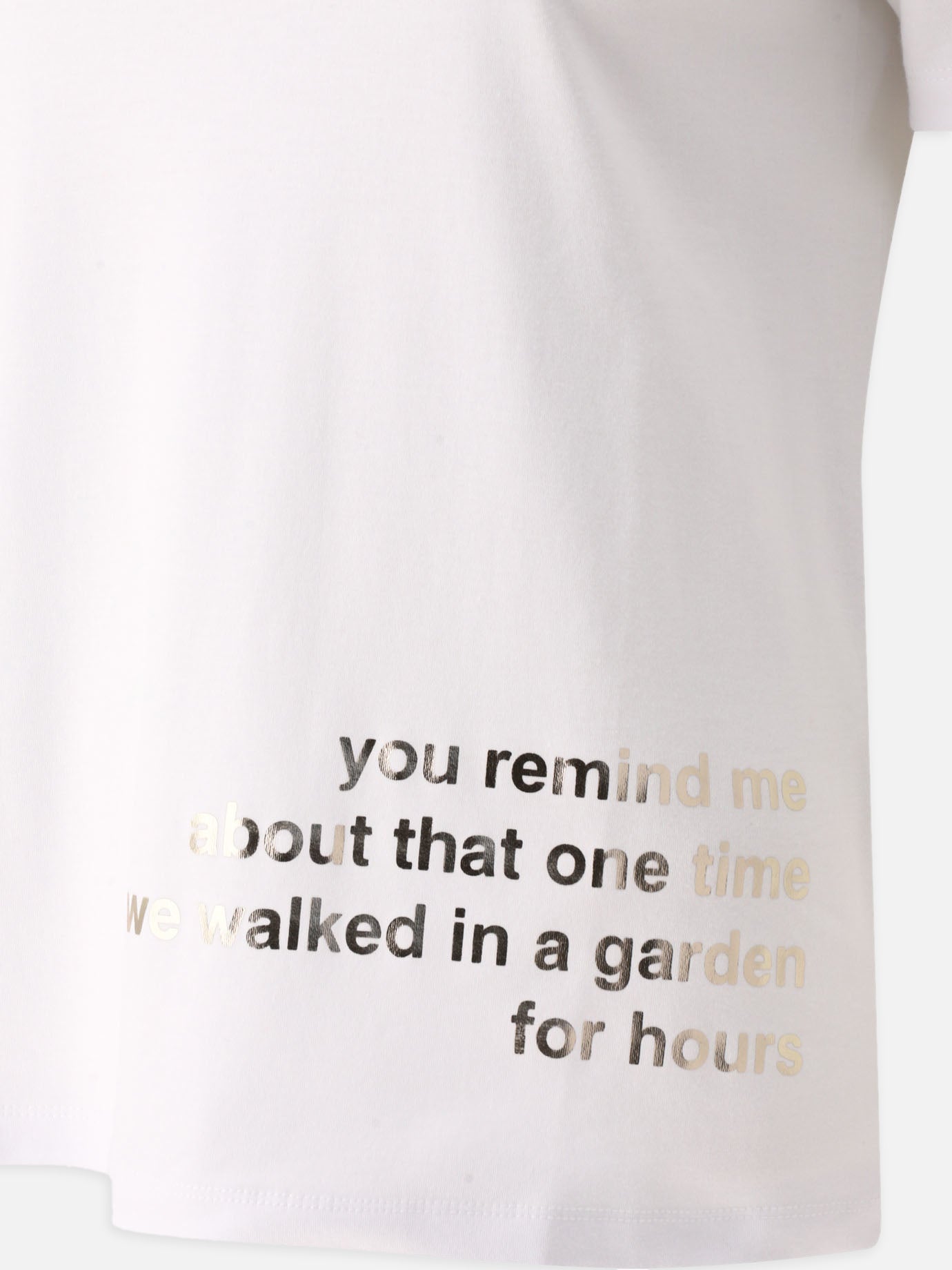 T-shirt girocollo 100% cotone  Bianco - Max Mara S Donna | PDP | VIETTI Online Store | Zoom-Modal_3

