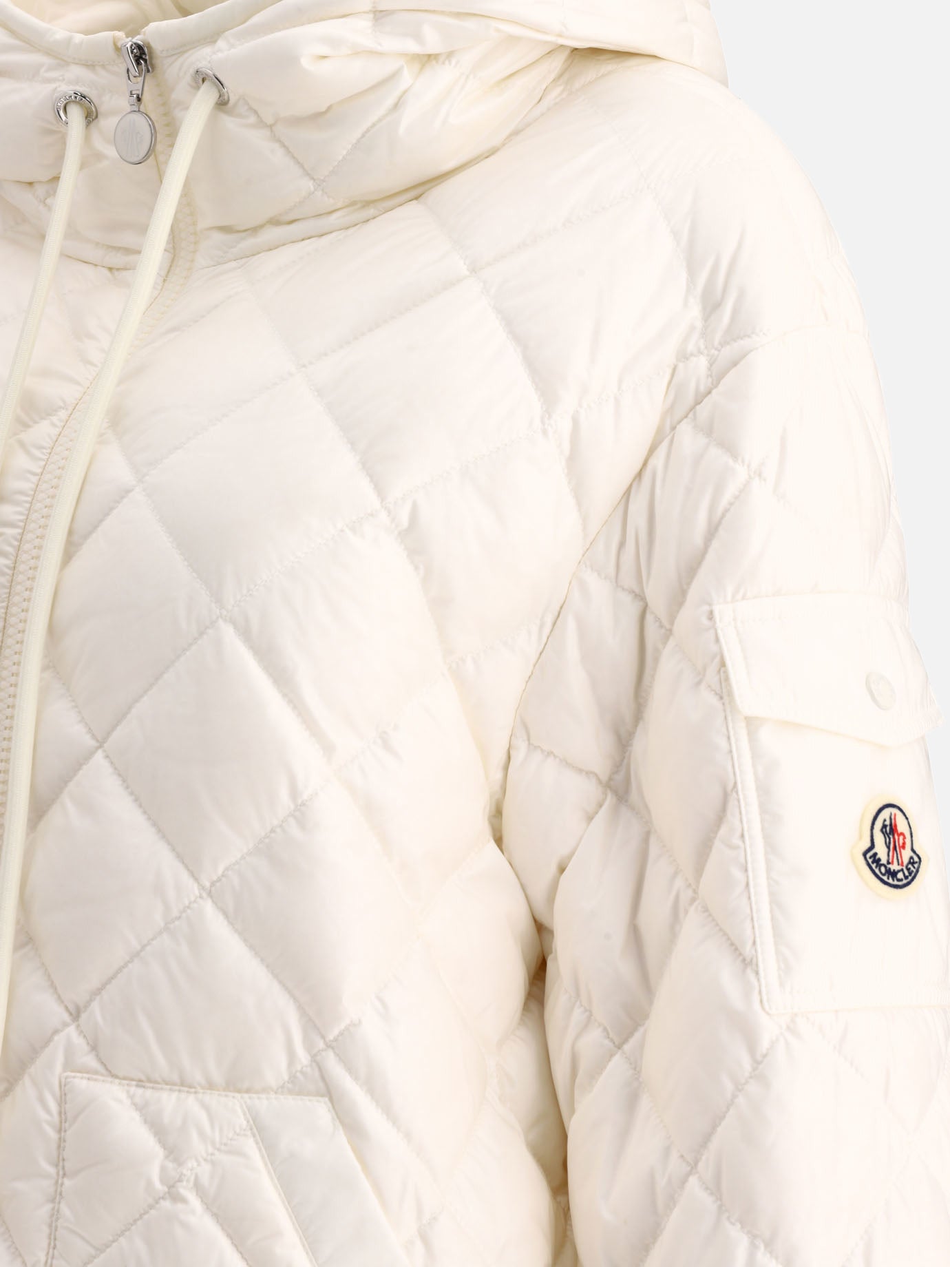 Quilted & Utility Jackets 100% poliammide - Imbottitura: piumino e piuma  White - Moncler Women | PDP | VIETTI Online Store | Zoom-Modal_4
