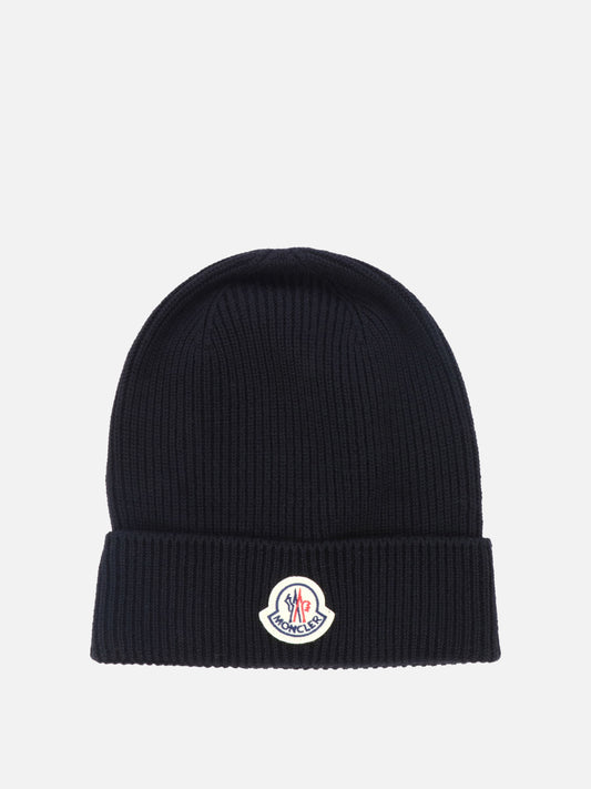 Beanies Logo  Black - Moncler Men | PLP | VIETTI Online Store 
