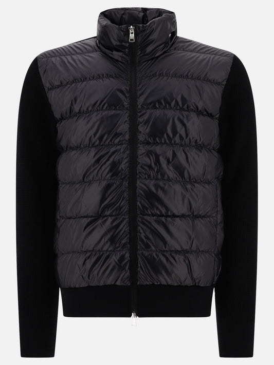 Down jackets 100% poliestere - Imbottitura: piumino e piuma  Black - Moncler Men | PLP | VIETTI Online Store 
