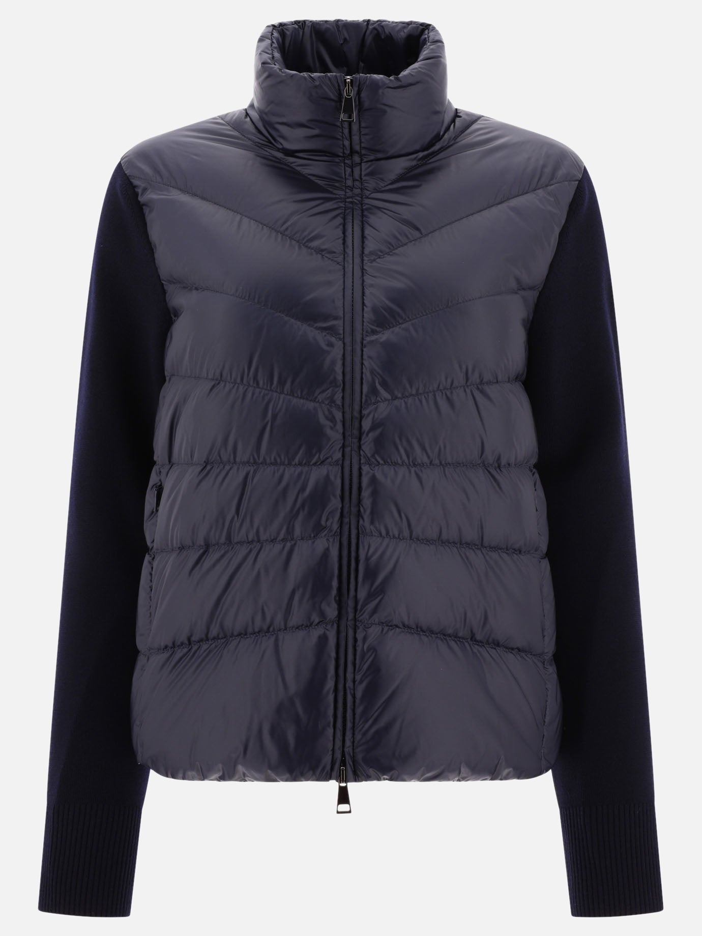 Down jackets 100% poliammide - Imbottitura: piumino e piuma  Blue - Moncler Women | PDP | VIETTI Online Store | Zoom-Modal
