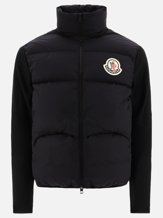 Down jackets 100% polyamide - Padding: down and feathers  Black - Moncler Men | PLP | VIETTI Online Store 
