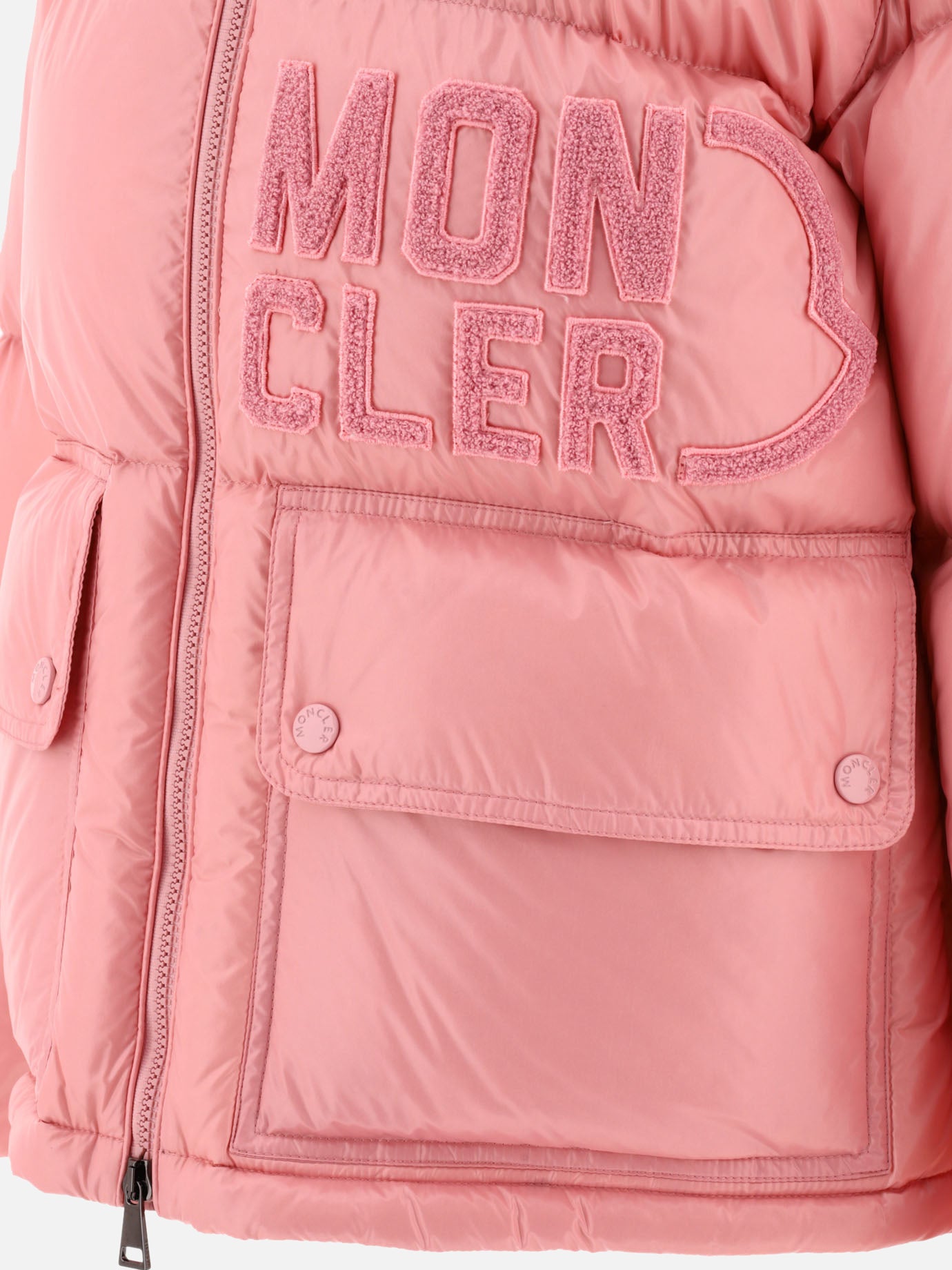 Down jackets 100% poliammide - Imbottitura: piumino e piuma  Pink - Moncler Women | PDP | VIETTI Online Store | Zoom-Modal_4
