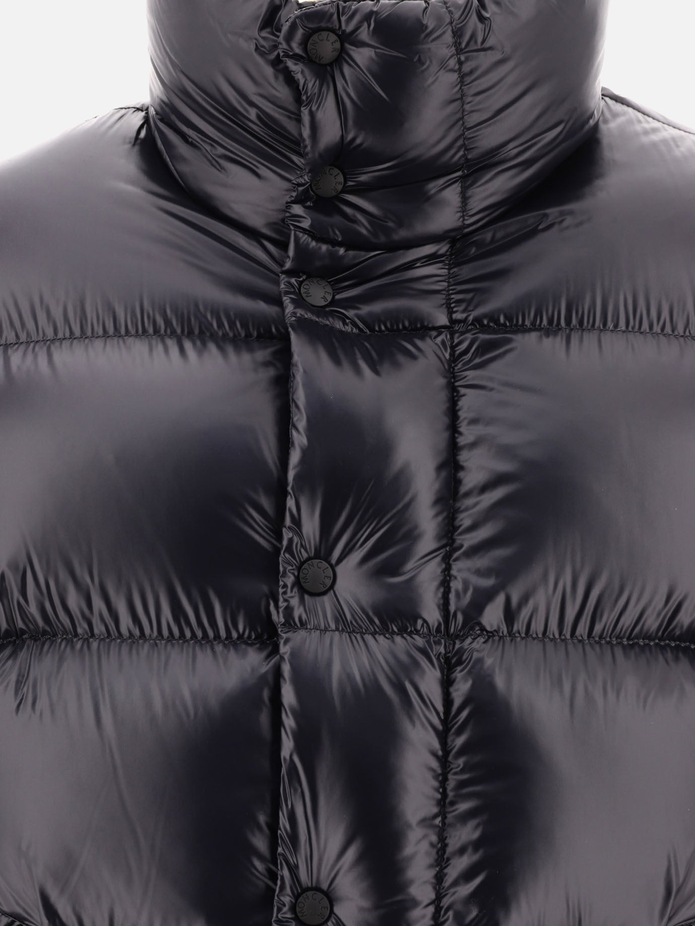Down jackets 100% poliammide - Imbottitura: piumino e piuma  Black - Moncler Men | PDP | VIETTI Online Store | thumbnail_3
