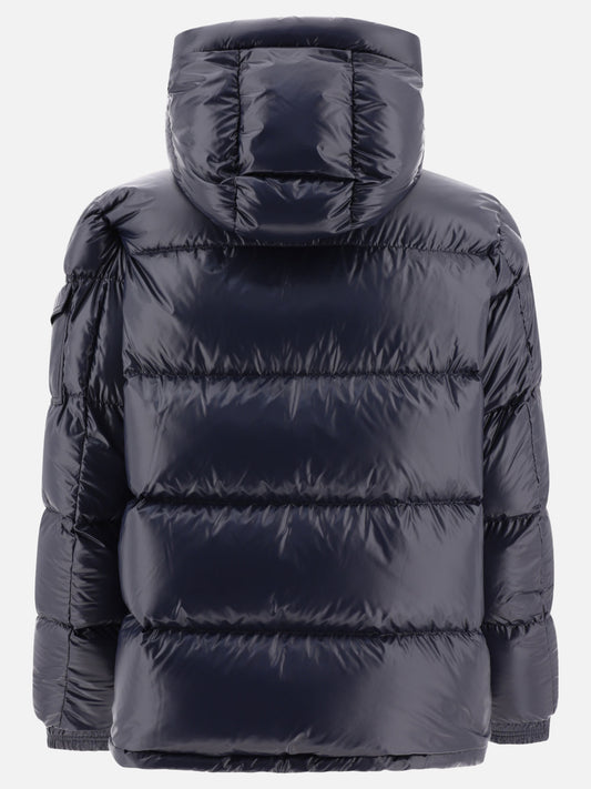 Down jackets 100% polyamide - Padding: down and feathers  Blue - Moncler Men | PLP | VIETTI Online Store | 2
