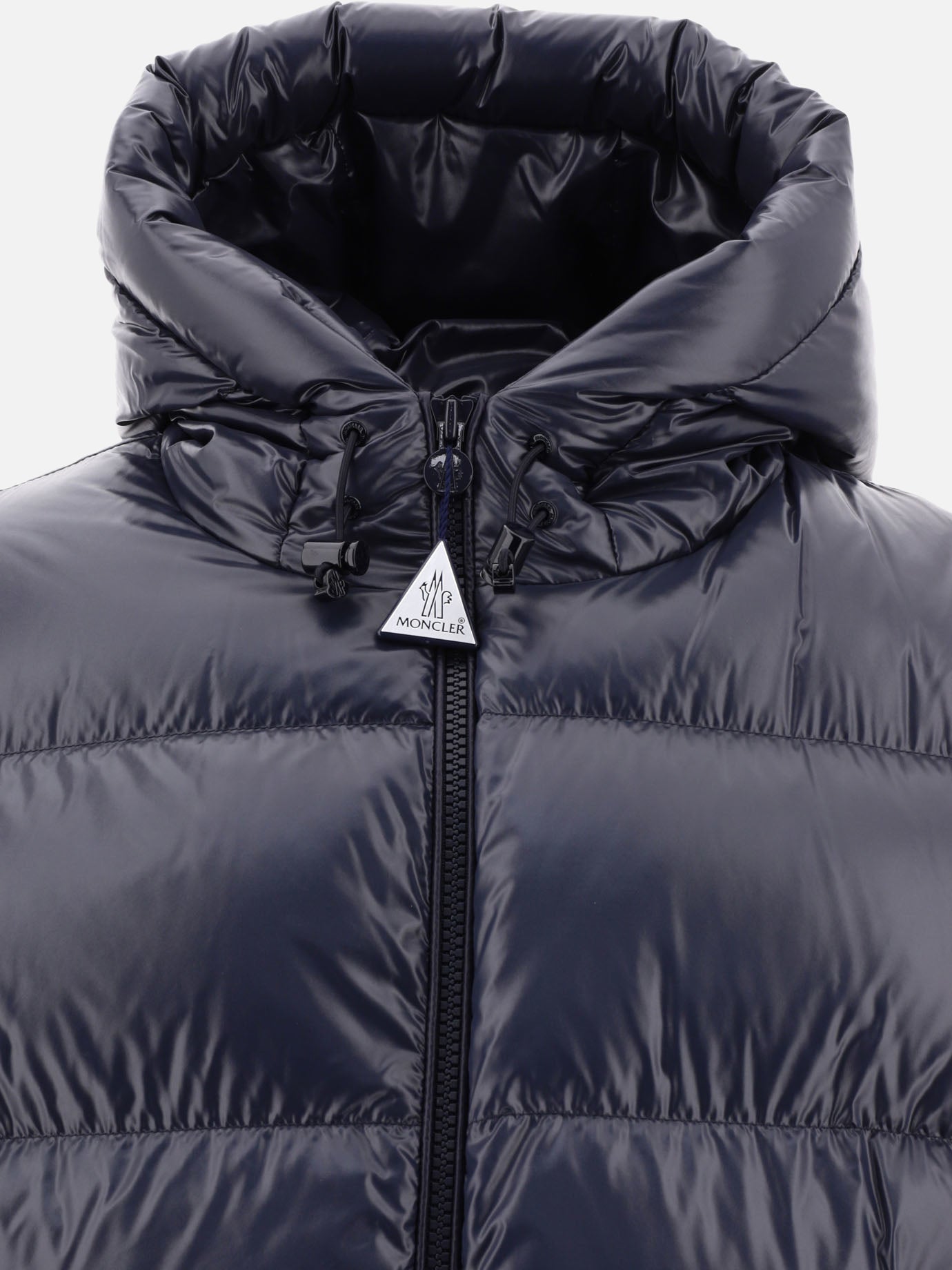 Down jackets 100% polyamide - Padding: down and feathers  Blue - Moncler Men | PDP | VIETTI Online Store | Zoom-Modal_3
