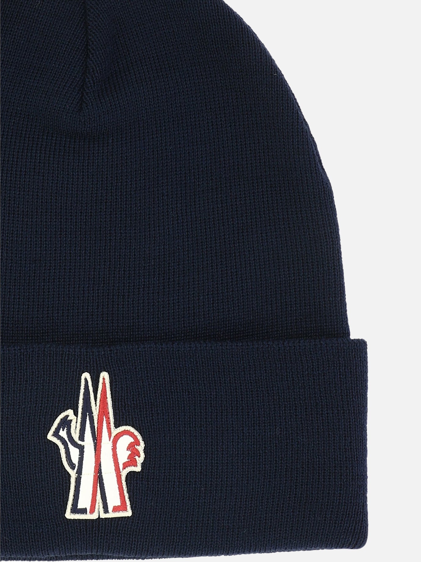 Beanies 100% lana vergine  Blue - Moncler Grenoble Men | PDP | VIETTI Online Store | thumbnail_2