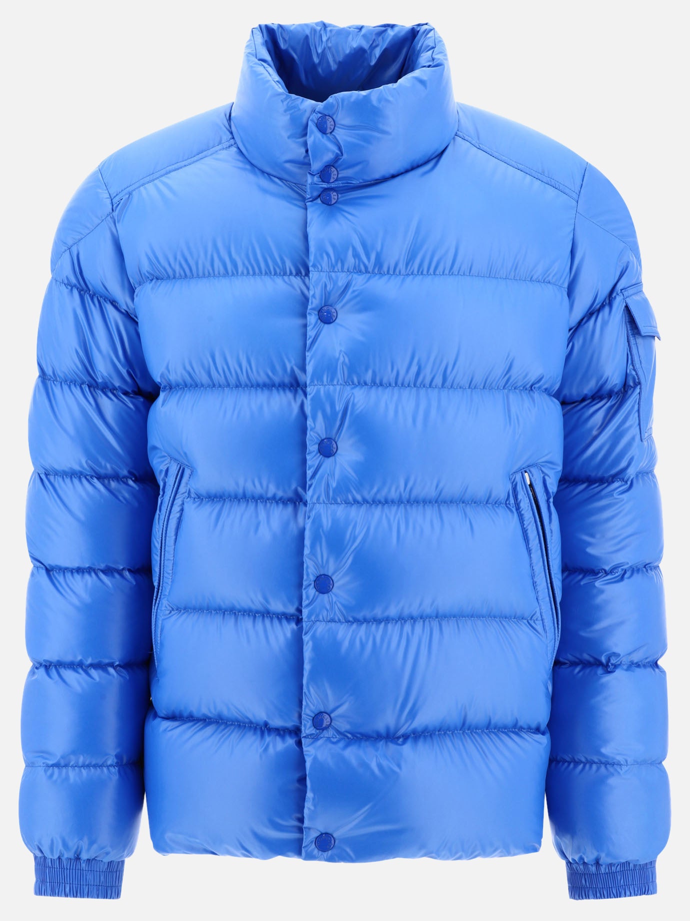 Down jackets 100% poliestere - Imbottitura: piumino e piuma  Light blue - Moncler Men | PDP | VIETTI Online Store | thumbnail