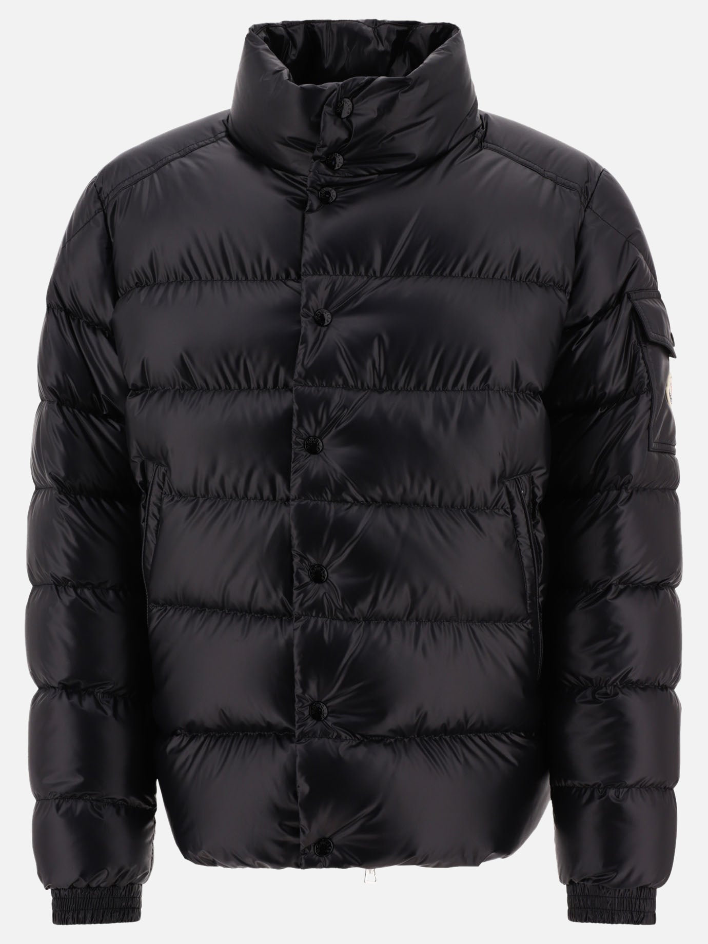 Down jackets 100% poliestere - Imbottitura: piumino e piuma  Black - Moncler Men | PDP | VIETTI Online Store | Zoom-Modal
