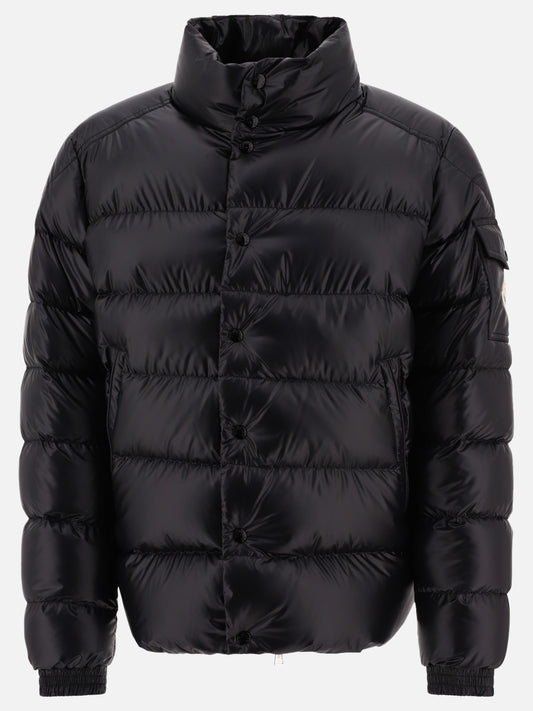 Down jackets 100% poliestere - Imbottitura: piumino e piuma  Black - Moncler Men | PLP | VIETTI Online Store 
