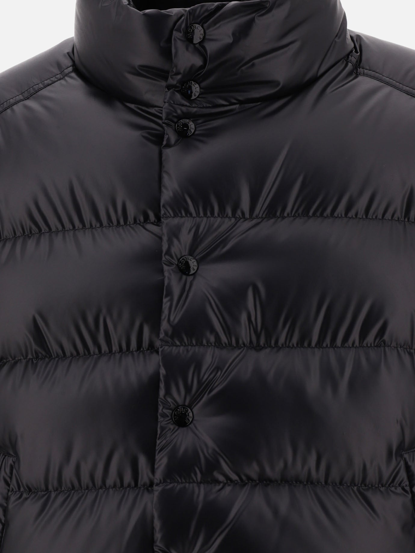 Down jackets 100% poliestere - Imbottitura: piumino e piuma  Black - Moncler Men | PDP | VIETTI Online Store | Zoom-Modal_3
