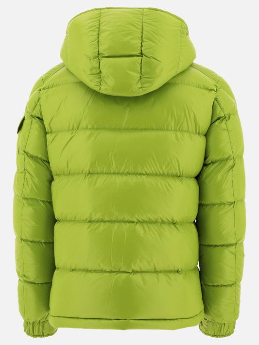 Down jackets Solid colour  Green - Moncler Men | PLP | VIETTI Online Store | 2
