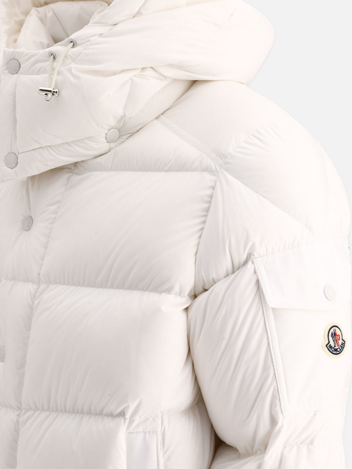 Down coats 100% polyamide - Padding: down and feathers  White - Moncler Men | PDP | VIETTI Online Store | Zoom-Modal_4
