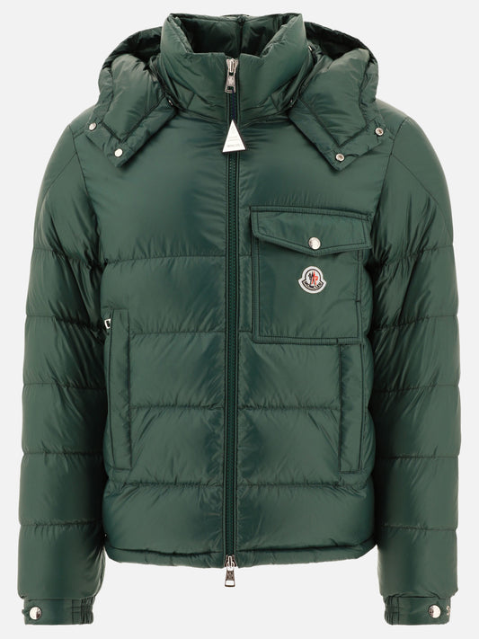 Down jackets 100% poliammide - Imbottitura: piumino e piuma  Green - Moncler Men | PLP | VIETTI Online Store 
