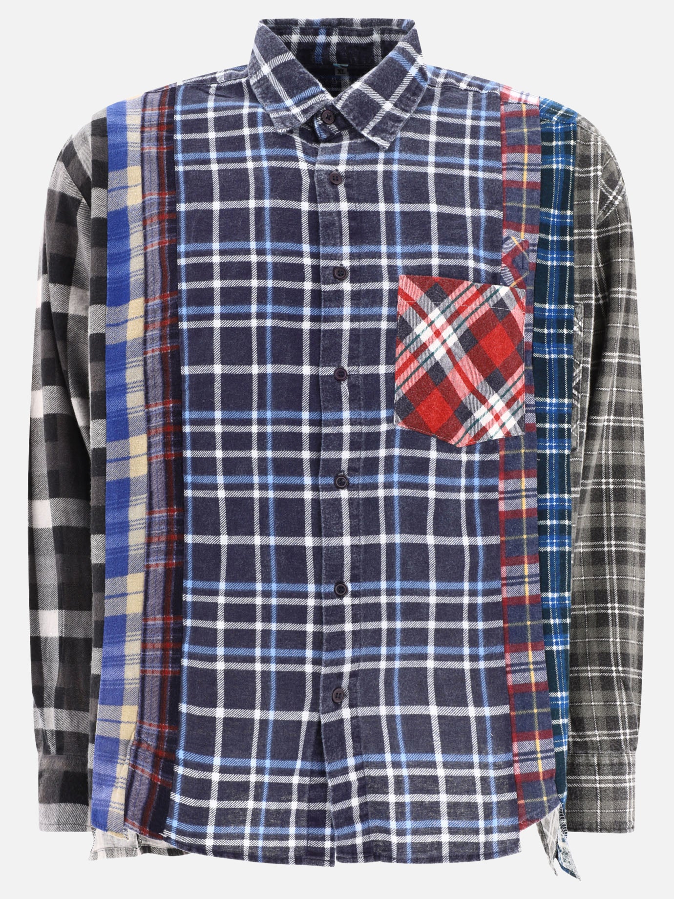 Casual shirts 100% cotton  Blue - Needles Men | PDP | VIETTI Online Store | thumbnail