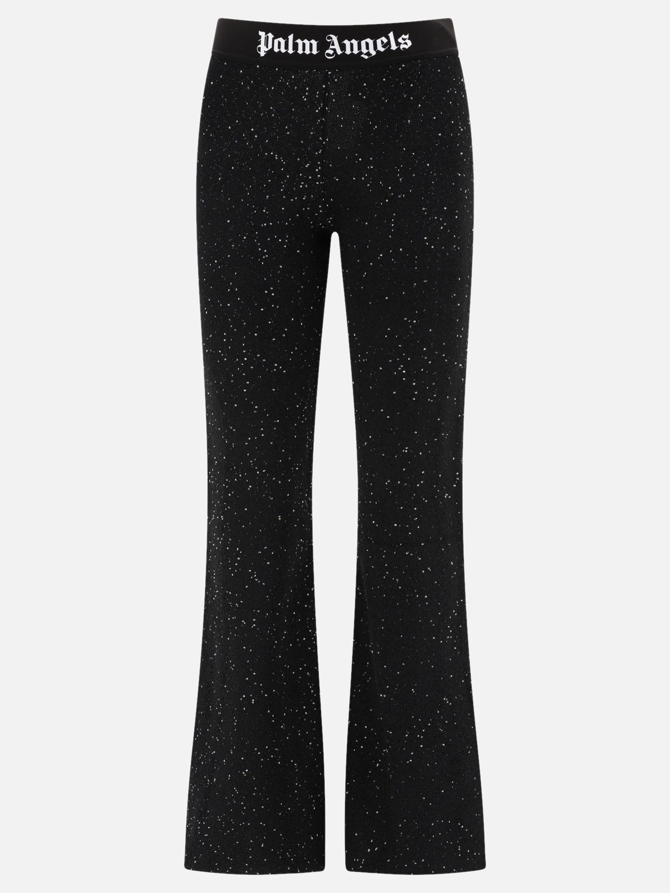 Pantaloni sportivi 100% poliestere  Nero - Palm Angels Donna | PDP | VIETTI Online Store | thumbnail