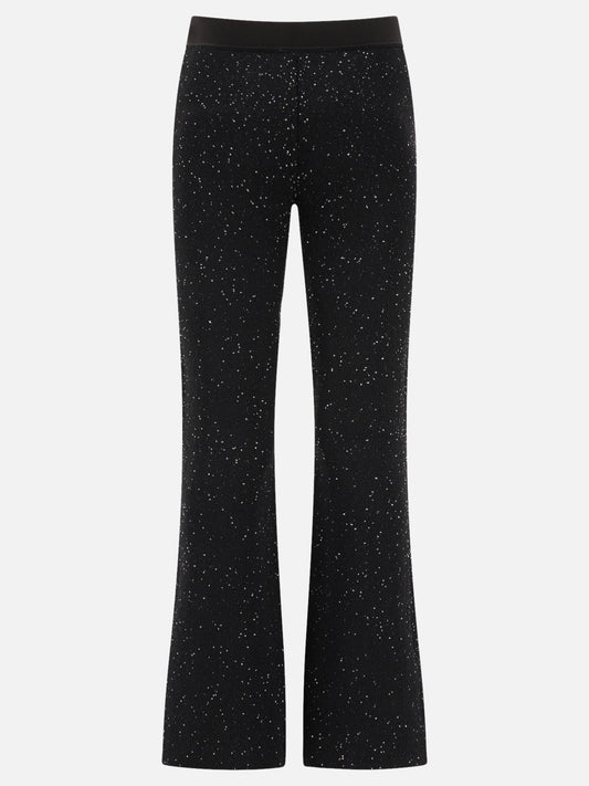 Pantaloni sportivi 100% poliestere  Nero - Palm Angels Donna | PLP | VIETTI Online Store | 2
