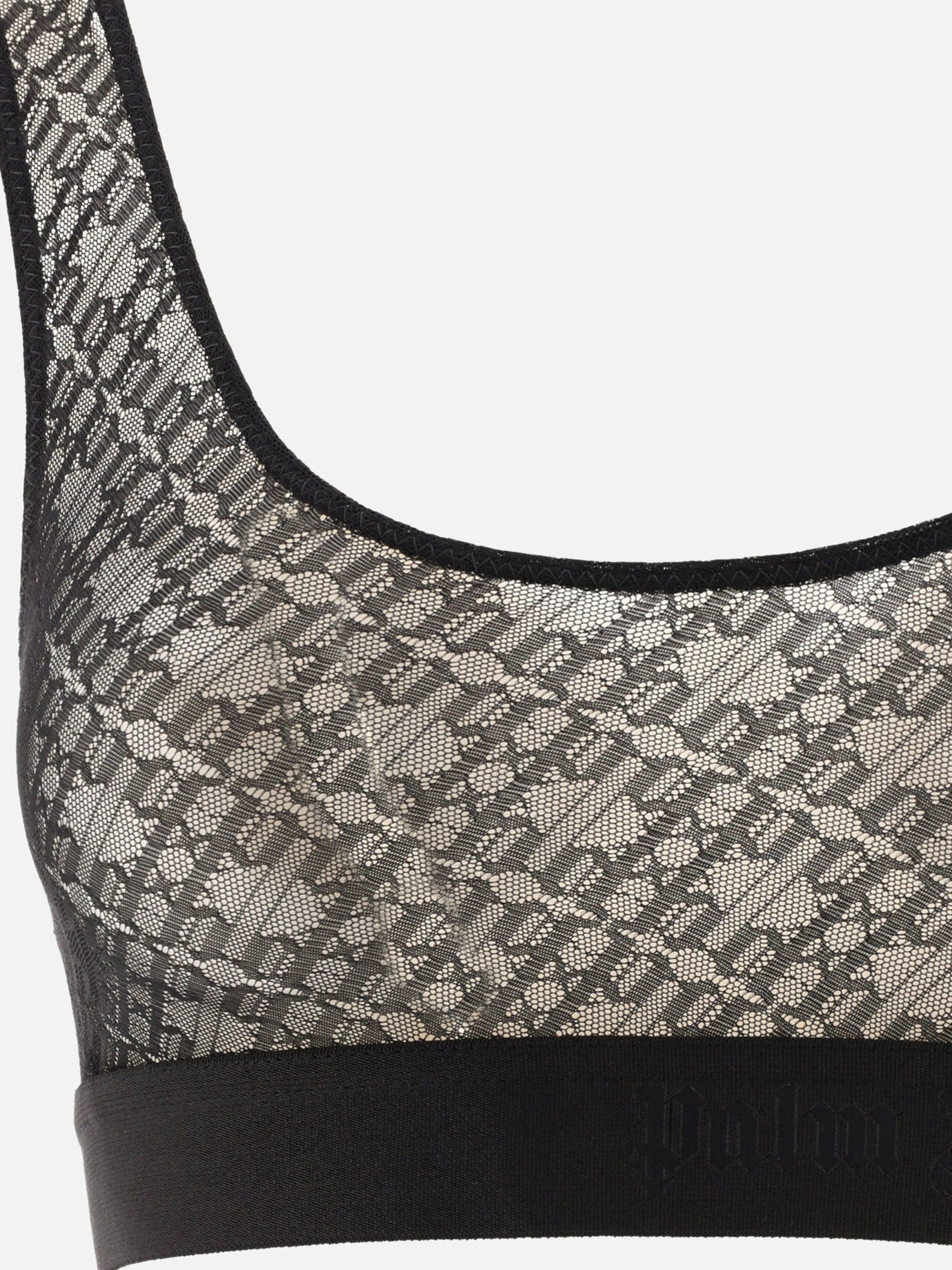 Crop top 92% poliammide 8% elastan  Nero - Palm Angels Donna | PDP | VIETTI Online Store | Zoom-Modal_4
