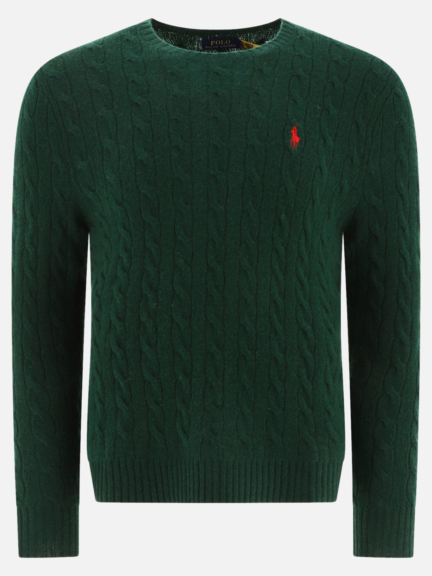 Maglioni girocollo Logo  Verde - Polo Ralph Lauren Uomo | PDP | VIETTI Online Store | Zoom-Modal
