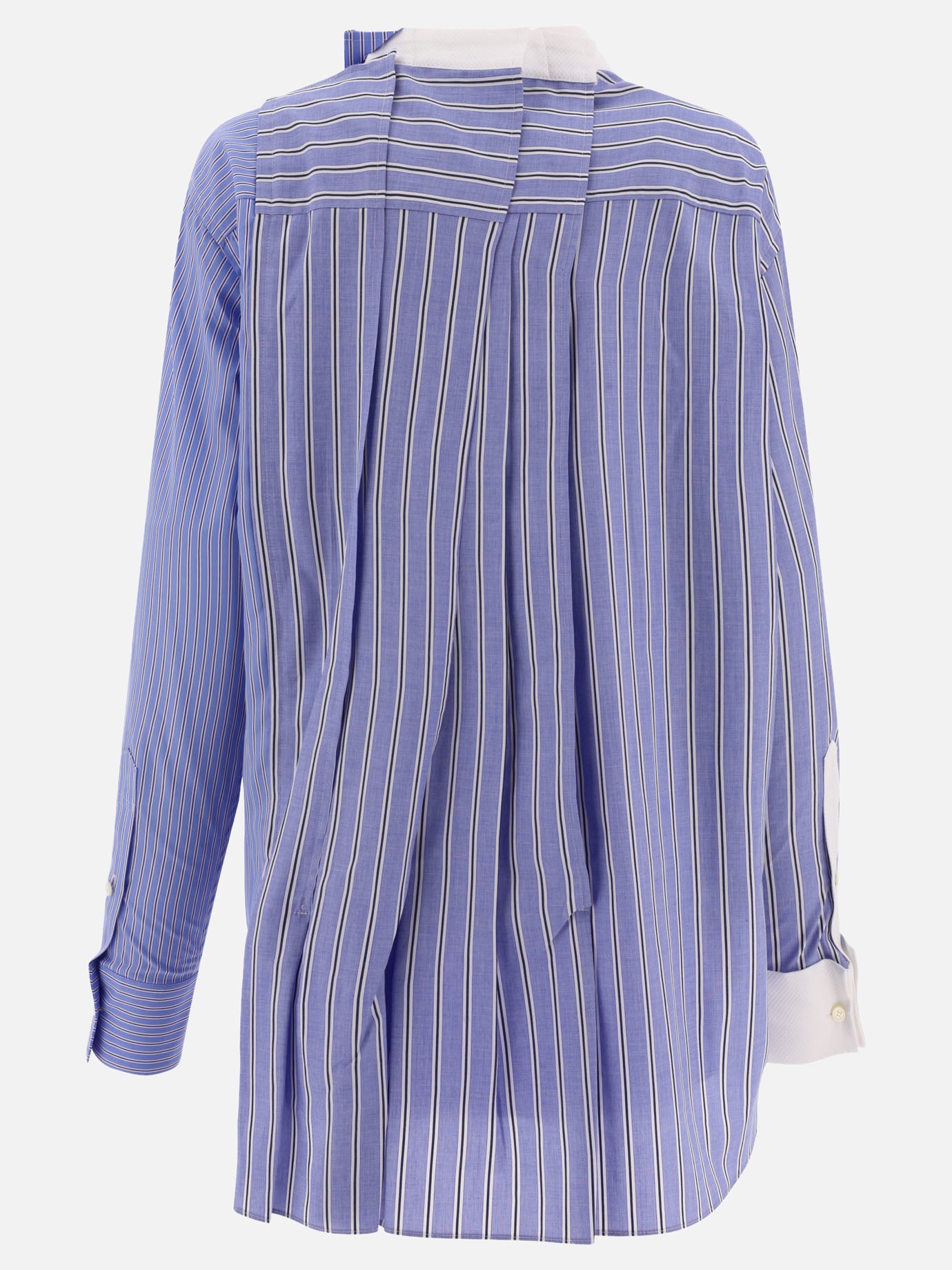 Casual shirts 100% cotton  Light blue - Sacai Women | PDP | VIETTI Online Store | Zoom-Modal_2
