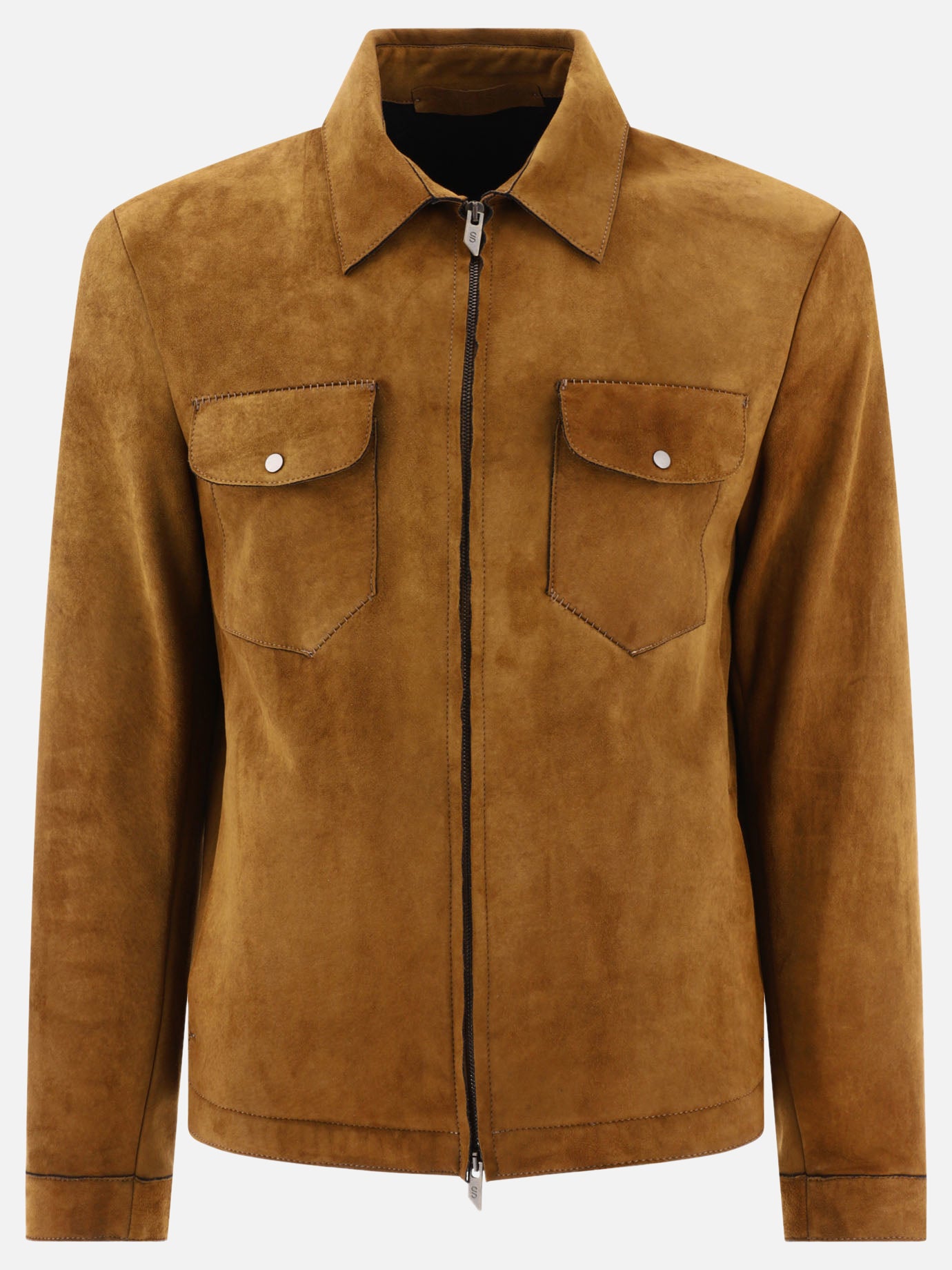 Leather jackets 100% pelle ovina  Brown - Salvatore Santoro Men | PDP | VIETTI Online Store | thumbnail