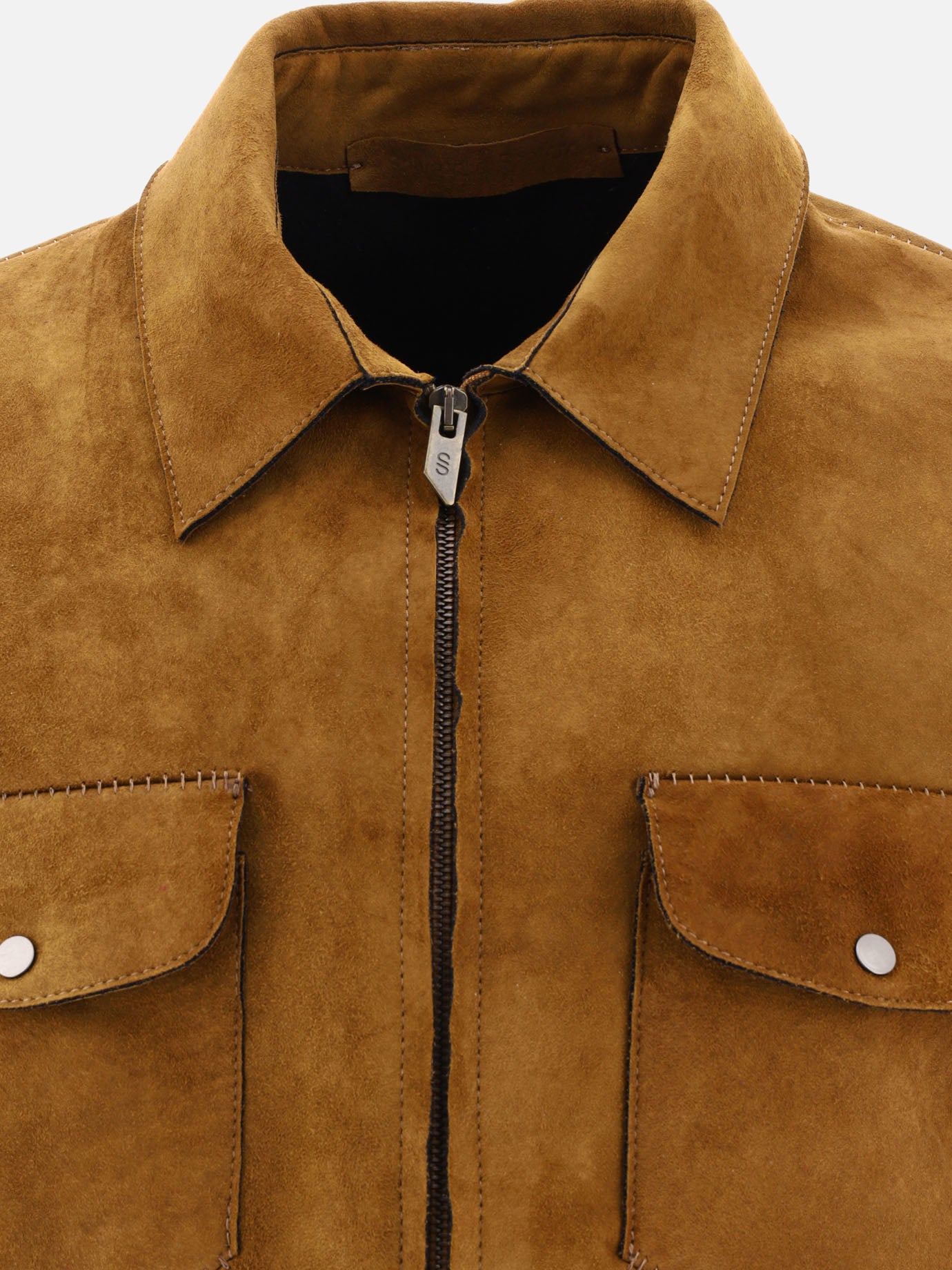 Leather jackets 100% pelle ovina  Brown - Salvatore Santoro Men | PDP | VIETTI Online Store | thumbnail_3