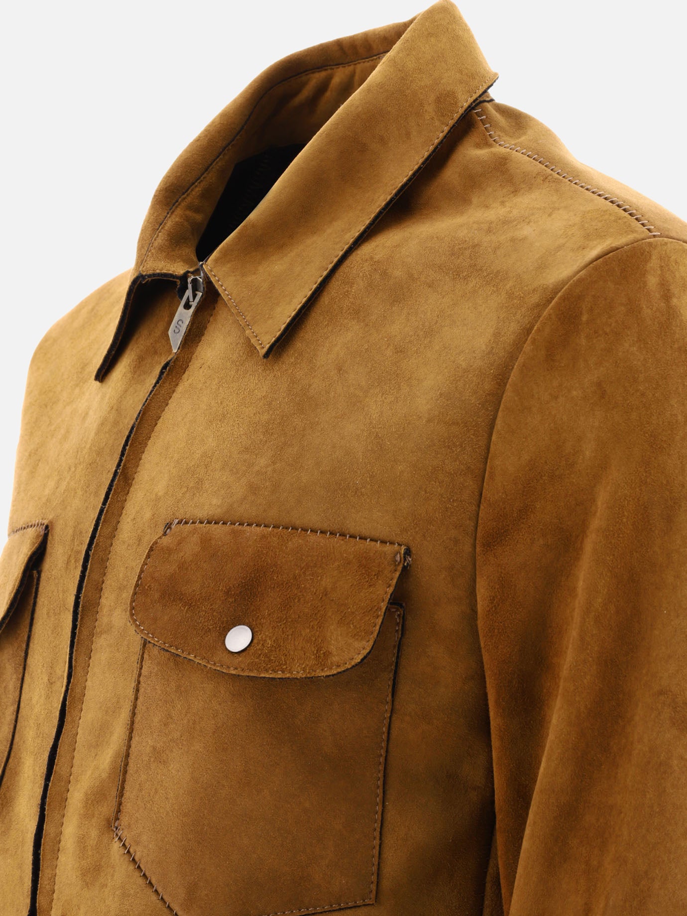 Leather jackets 100% pelle ovina  Brown - Salvatore Santoro Men | PDP | VIETTI Online Store | Zoom-Modal_4
