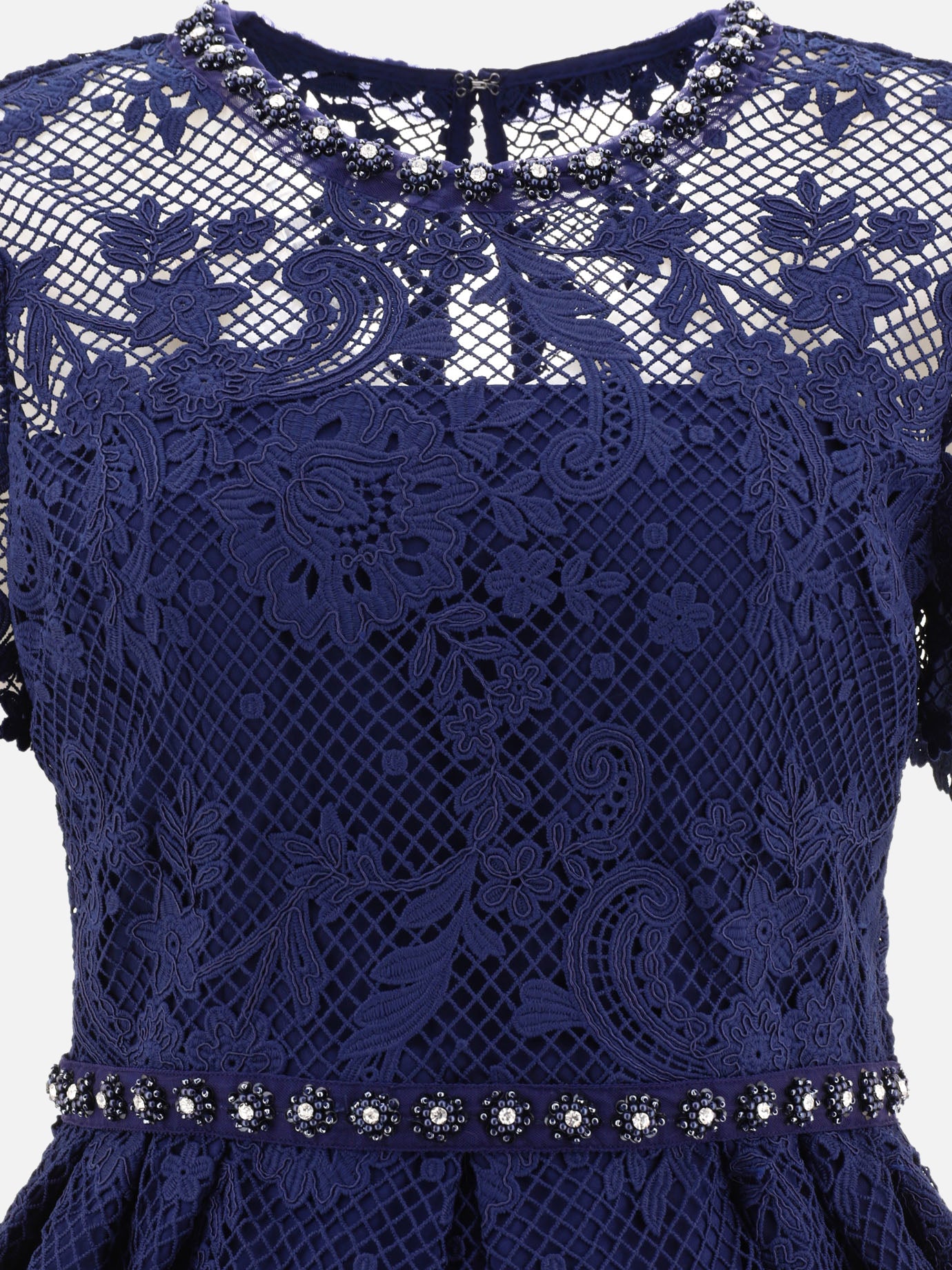 Abiti corti 100% polyester  Blu - Self-portrait Donna | PDP | VIETTI Online Store | thumbnail_4