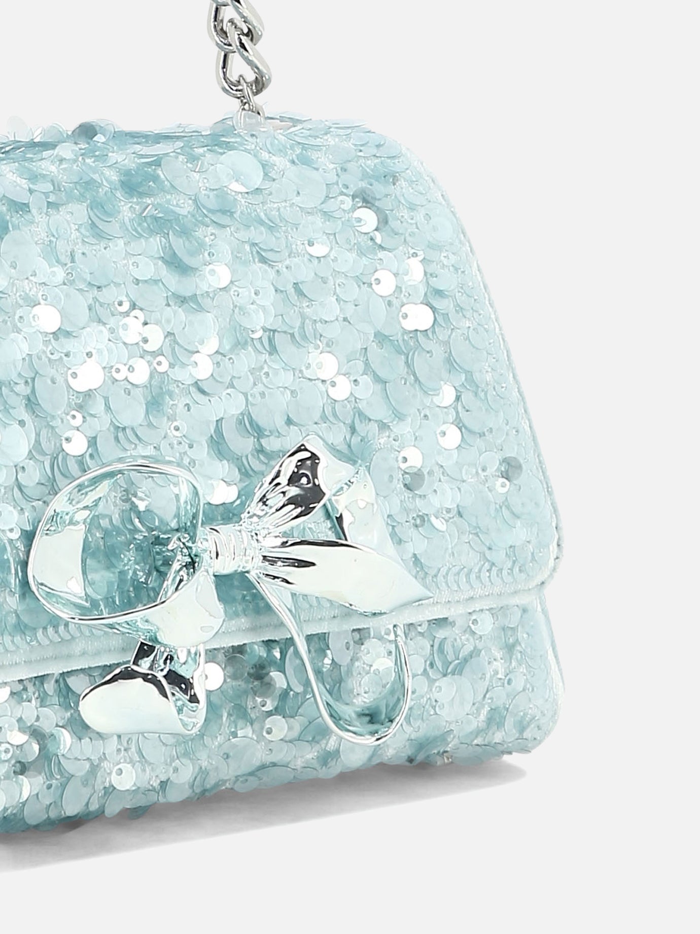 Borse piccole 91% polyester 9% elastane  Azzurro - Self-portrait Donna | PDP | VIETTI Online Store | thumbnail_4