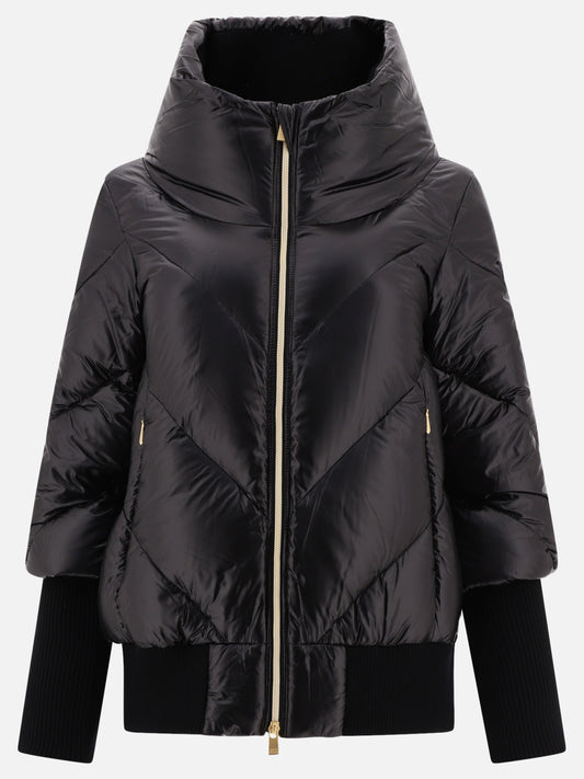 Down jackets 100% nylon - Padding: down and feather  Black - Tatras Women | PLP | VIETTI Online Store 
