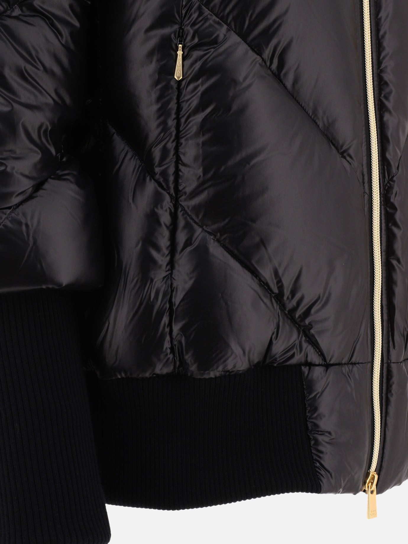Down jackets 100% nylon - Padding: down and feather  Black - Tatras Women | PDP | VIETTI Online Store | thumbnail_4