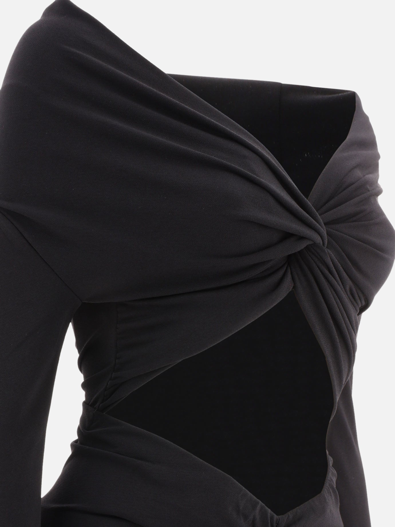 Abiti lunghi 95% poliestere 5% elastan  Nero - The Andamane Donna | PDP | VIETTI Online Store | Zoom-Modal_4
