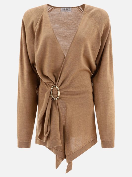 Abiti corti 100% lana  Beige - The Attico Donna | PLP | VIETTI Online Store 
